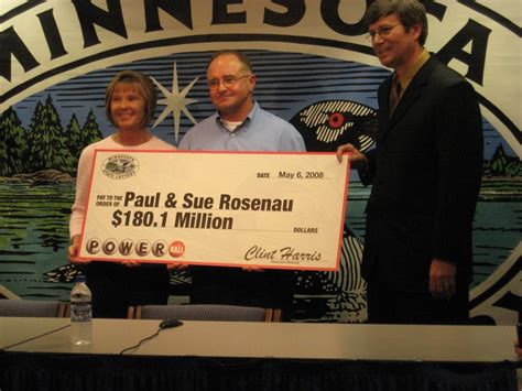 paul rosenau lottery winner|Minnesota Couple's Divine Lottery Win Leads to Unexpected .